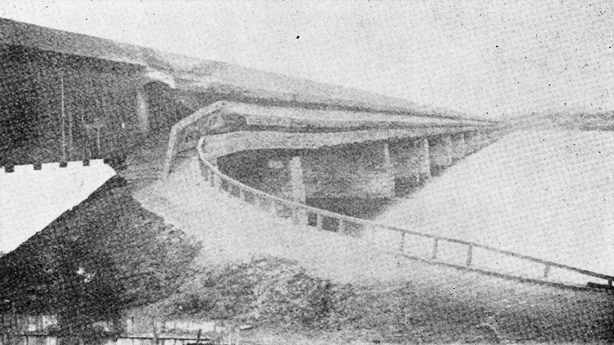 Whipper's House was at the end of this bridge. Make it over and you made it to freedom. Courtesy https://unchartedlancaster.com/