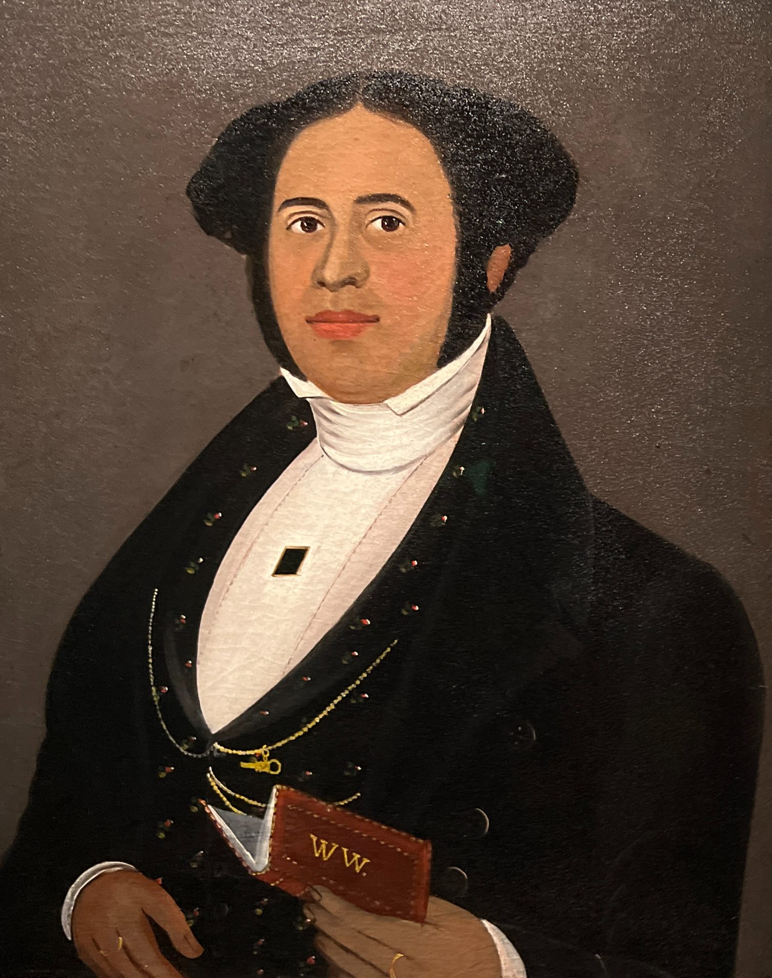 William Whipper, c. 1845, attributed to William Matthew Prior (1806 – 1873), oil on canvas. Collection of the Fenimore Art Museum