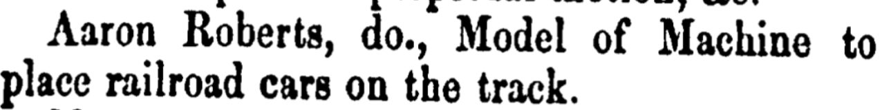 Aaron Roberts' entry in the Coloured Mechanics Fair, from the Friends Journal Article (see sources)