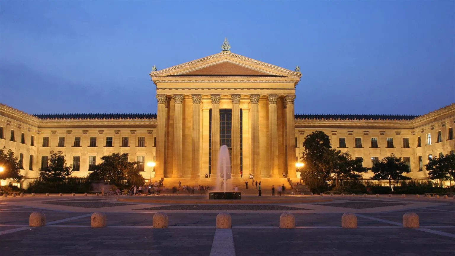 Philadelphia Museum of Art, Designed by Julian Abele. Image Courtesy Conde Nast Traveler
