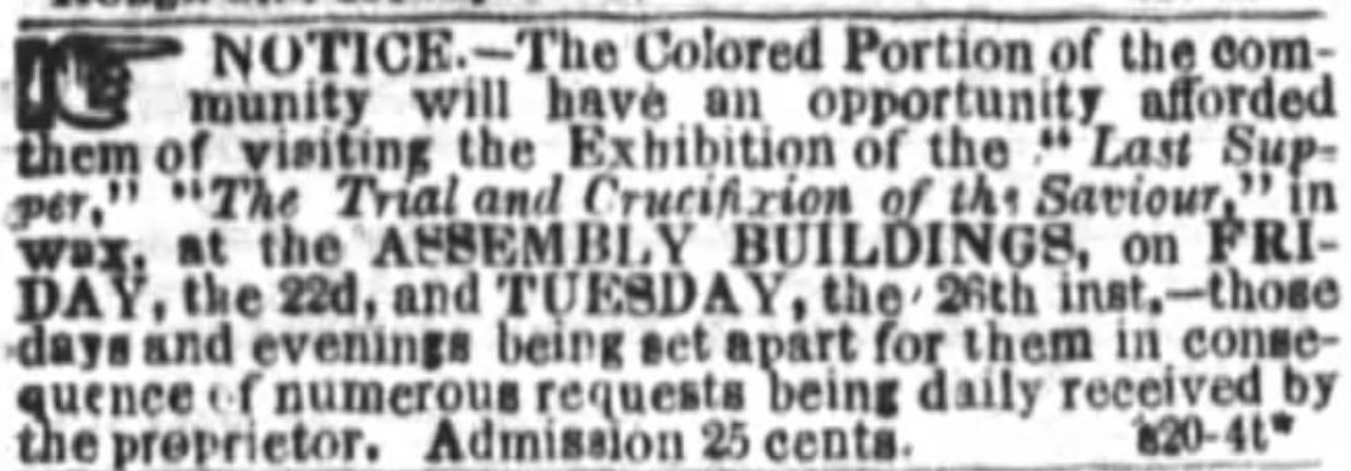 Article from 22 Sep 1848 Public Ledger (Philadelphia, PA)