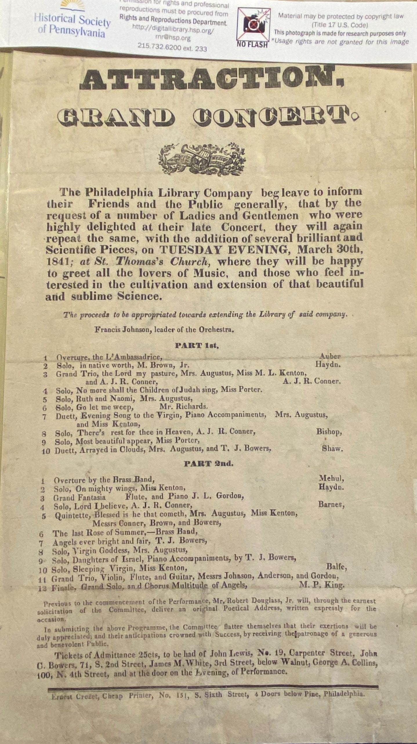 Courtesy Historical Society of Pennsylvania