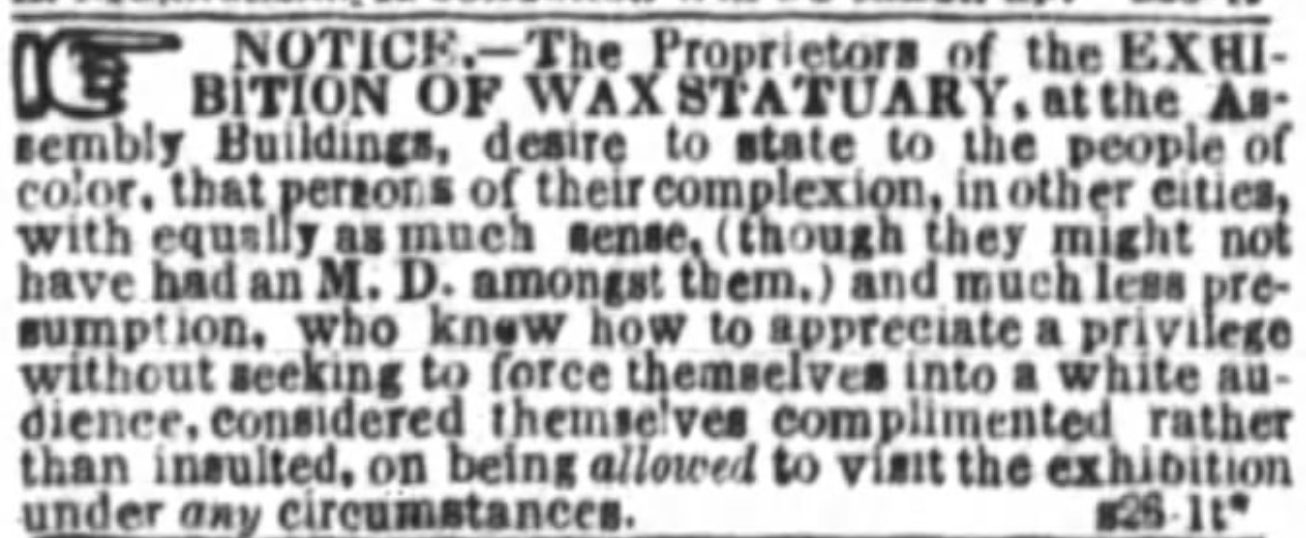 Article from 26 Sep 1848 Public Ledger (Philadelphia, PA)
