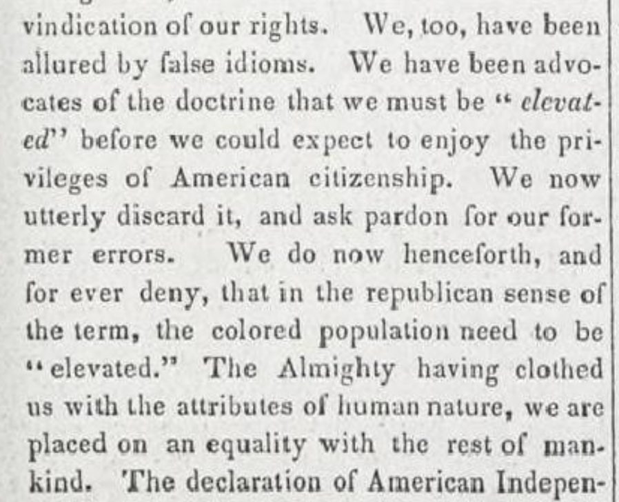 Whipper, William. “Our Elevation.” National Reformer, Dec. 1839
