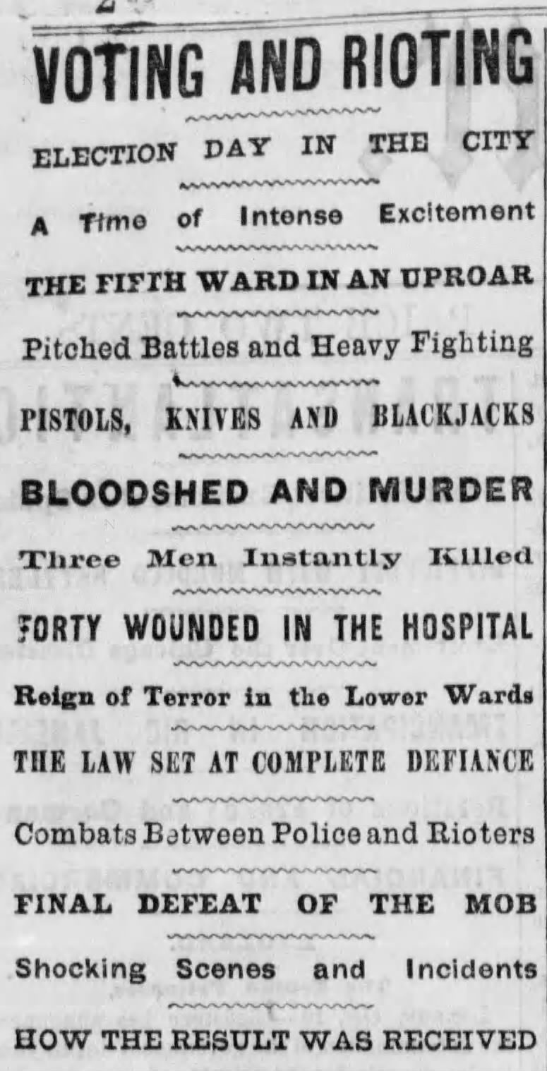 Philadelphia Inquirer, Wednesday, October 11, 1871. Courtesy Newspapers.com
