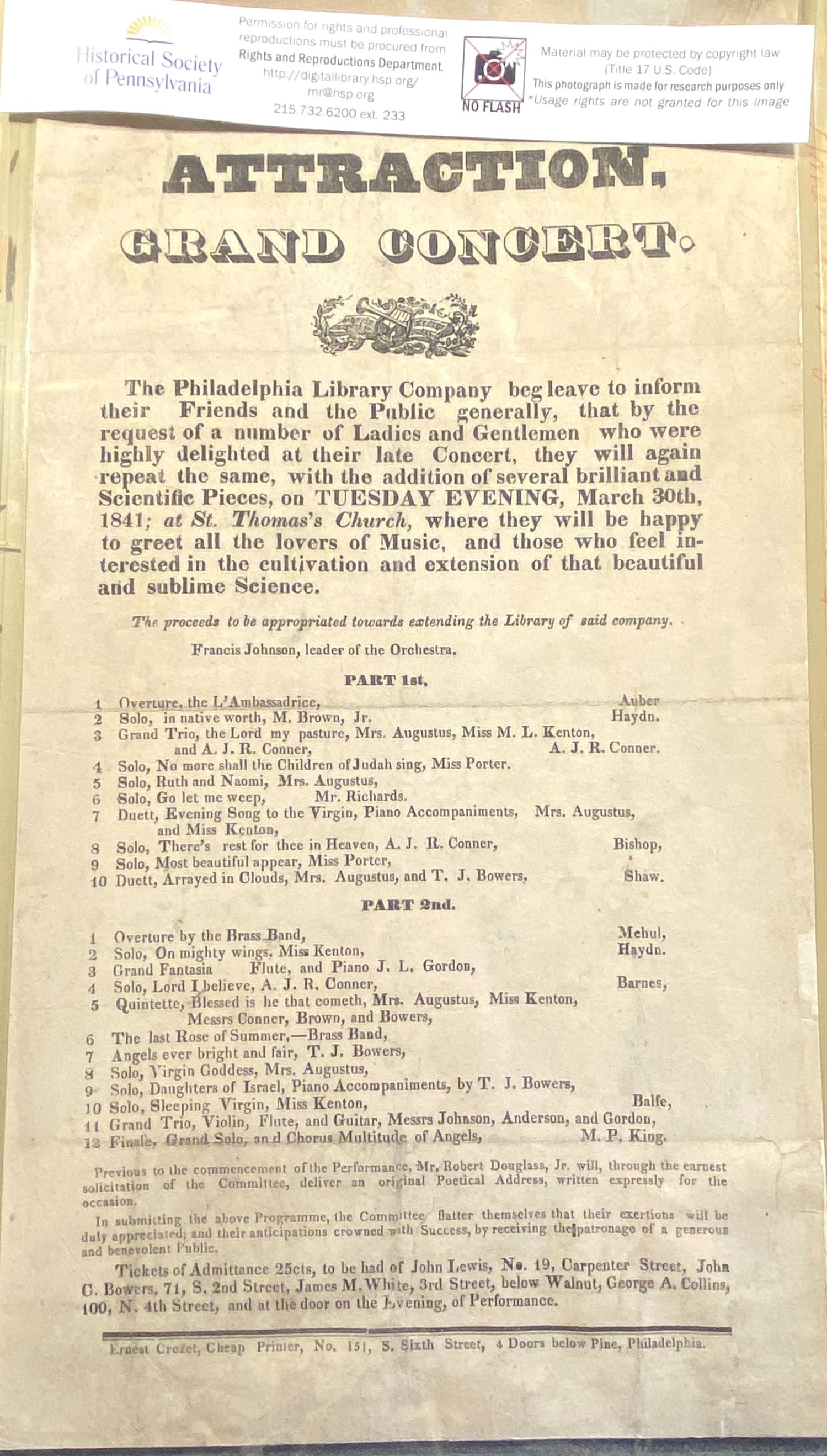 From the Leon Gardiner Collection, Historical Society of Pennsylvania.