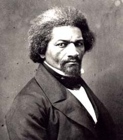 Frederick Douglass supported Mary Ann Shadd's speech at the 1855 Colored Convention. Image public domain.